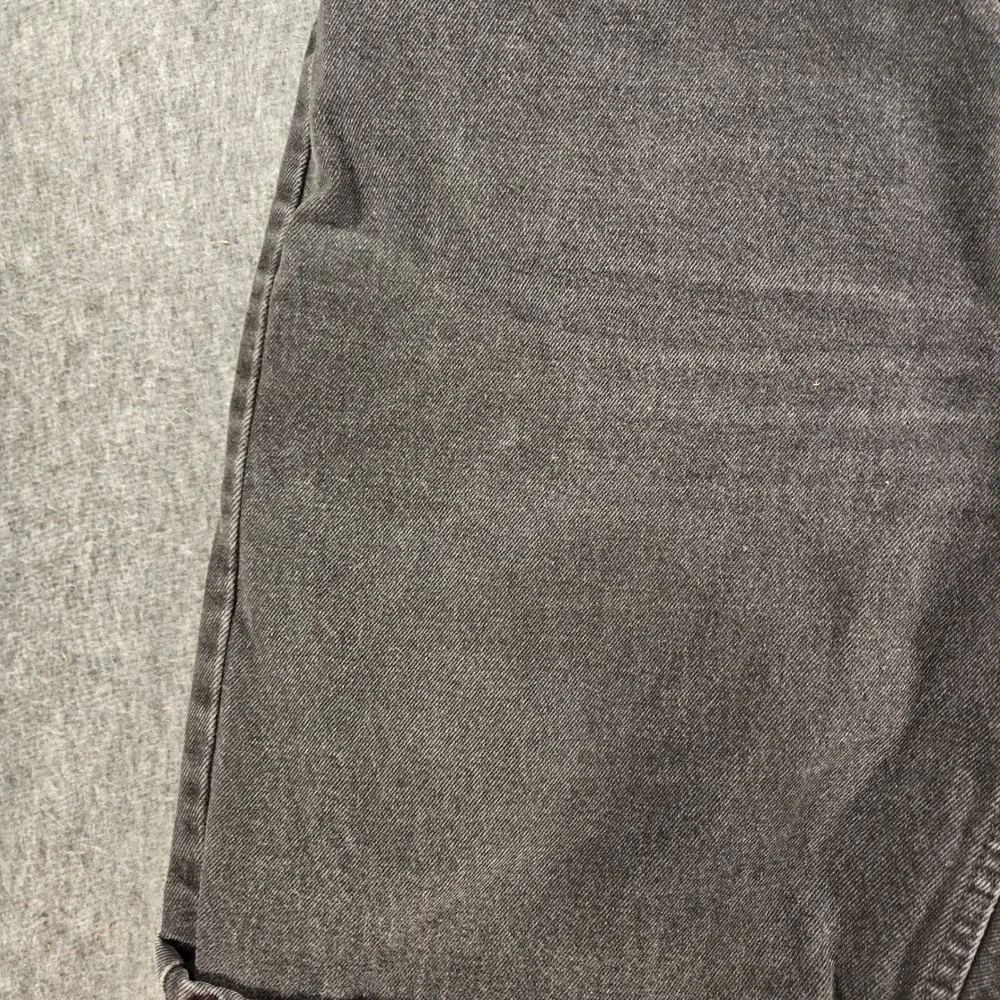 Vintage Levi's 550 Relaxed Fit Denim Shorts Mens 38 Black Orange Tab USA Made